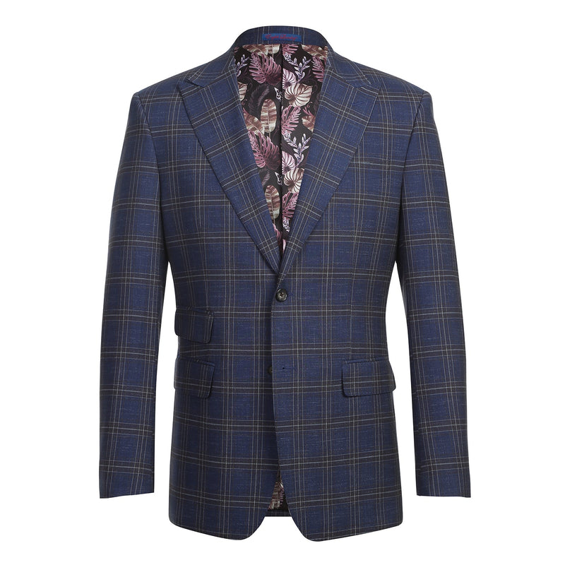 12-52-410EL Navy Check Suit