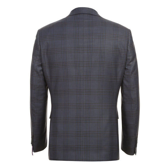 12-53-093EL Grey Check Suit