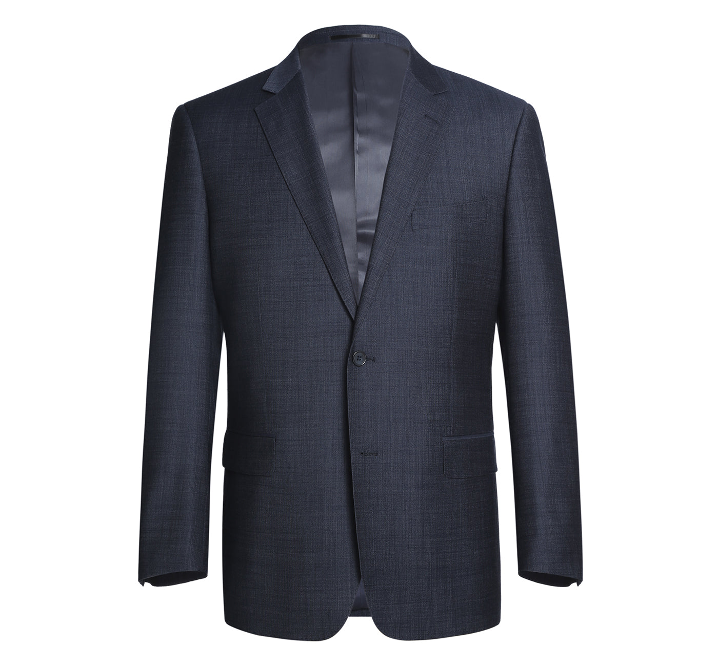 558-3 Men's Two Piece Classic Fit Wool Blend Suit