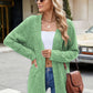 Open Front Long Sleeve Cardigan