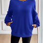 Ivy Lane Round Neck Long Sleeve Sweatshirt