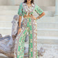 Printed Half Sleeve Top and Wide Leg Pants Set