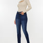 Kancan Mid Rise Gradient Skinny Jeans