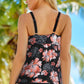 Full Size Adjustable Strap Tankini Set