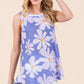 BOMBOM Floral Round Neck Tank