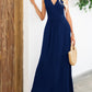 Surplice Neck Sleeveless Maxi Dress