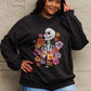 Simply Love Simply Love Full Size Flower Skeleton Graphic Sweatshirt