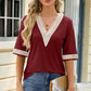 V-Neck Half Sleeve T-Shirt