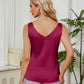 V-Neck Wide Strap Tank