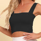 Square Neck Sleeveless Knit Top