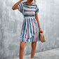 Striped Round Neck Dress