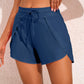 Drawstring Waist Swim Shorts