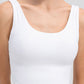 Scoop Neck Wide Strap Active Tank