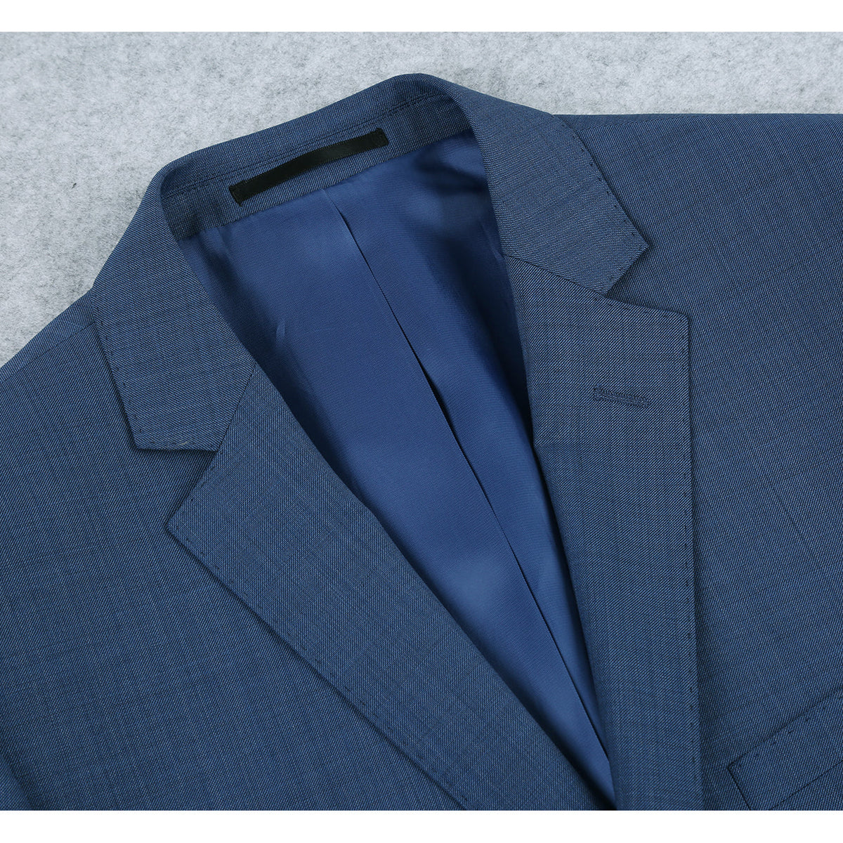 557-1 Men's 2-Piece Slim Fit Single Breasted Wool Suit