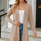 Open Front Long Sleeve Cardigan