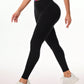 Letter Printed High Waist Active Leggings