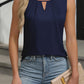 Cutout Round Neck Tank