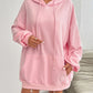 Devine Drawstring Long Sleeve Hoodie