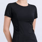 Round Neck Short Sleeve Active Top