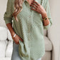 Devine Collared Neck Long Sleeve Pocketed Shirt