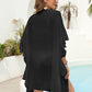 Ruffled Open Front Cover-Up