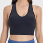 Scoop Neck Wide Strap Active Tank