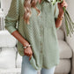 Devine Collared Neck Long Sleeve Pocketed Shirt