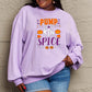 Simply Love Full Size PUMPKIN SPICE Graphic Sweatshirt