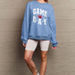 Simply Love Full Size GAME DAY Graphic Sweatshirt