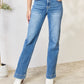 RISEN Full Size High Waist Straight Jeans