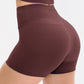 Slim Fit Wide Waistband Sports Shorts