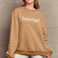 Simply Love Full Size MEET ME AT MIDNIGHT Graphic Round Neck Sweatshirt