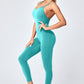 Crisscross Spaghetti Strap Active Jumpsuit