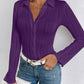 Collared Neck Long Sleeve Shirt