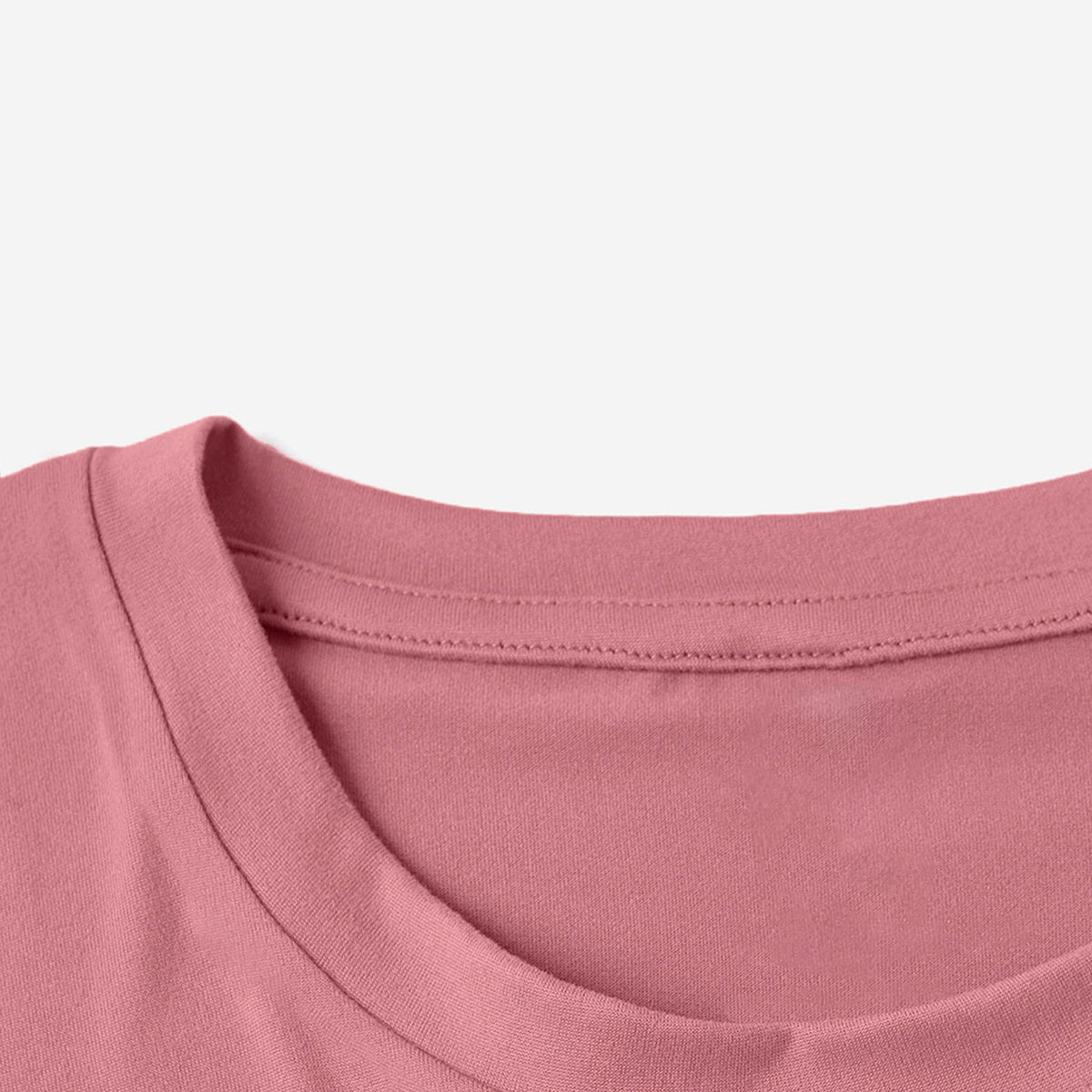 Rabbit Round Neck Short Sleeve T-Shirt