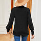 Johnny Collar Long Sleeve Top