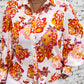 Plus Size Printed Long Sleeve Shirt