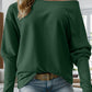 Ivy Lane Boat Neck Long Sleeve Sweatshirt