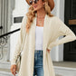 Open Front Long Sleeve Cardigan