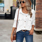 Button Up Collared Neck Long Sleeve Shirt