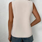 Full Size Lace Detail V-Neck Tank