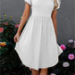 Round Neck Short Sleeve Dress