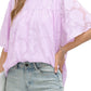 Round Neck Half Sleeve Blouse