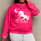 Simply Love Full Size Graphic Drop Shoulder Sweatshirt