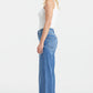 BAYEAS Full Size High Waist Button-Fly Raw Hem Wide Leg Jeans