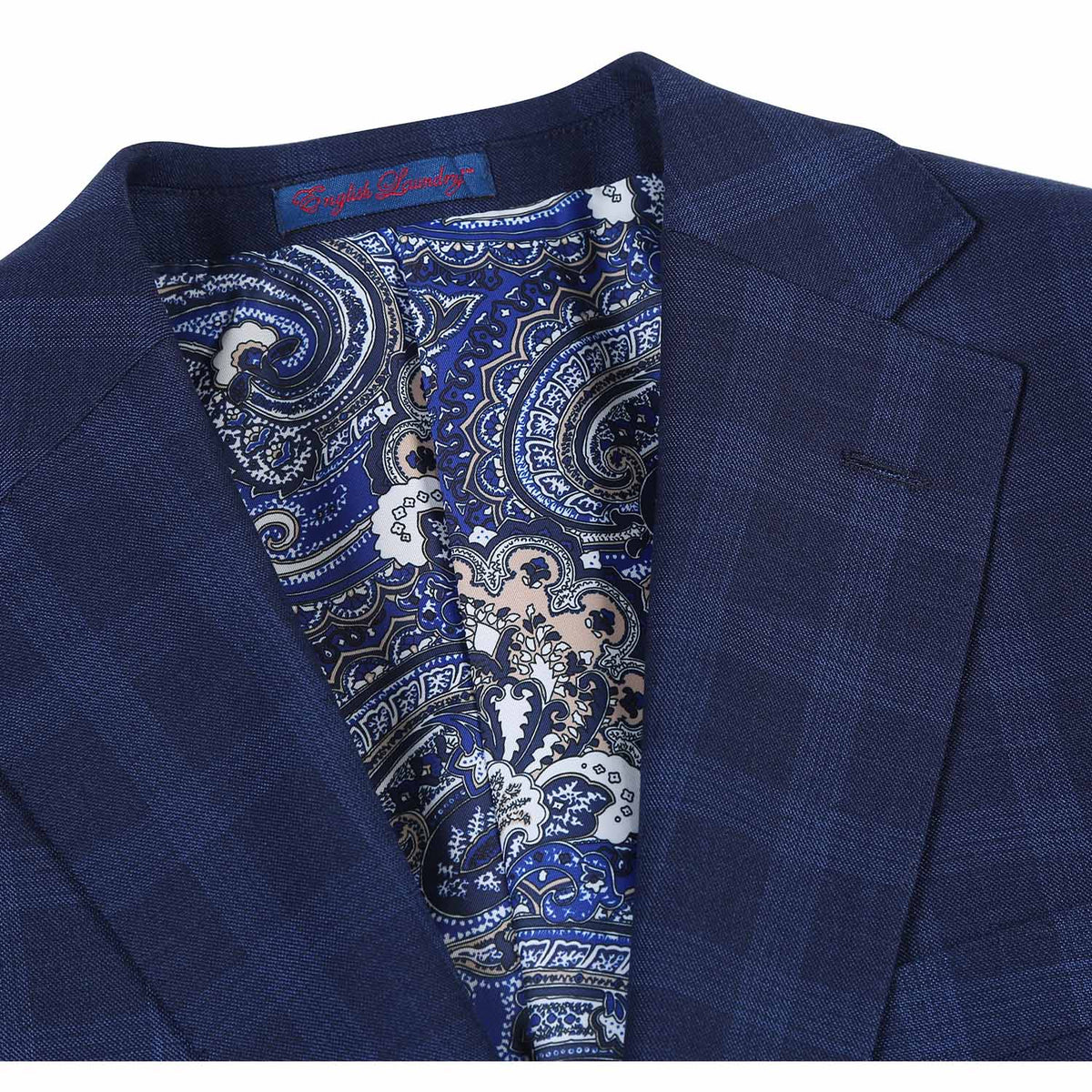 92-53-410EL Navy Check Suit