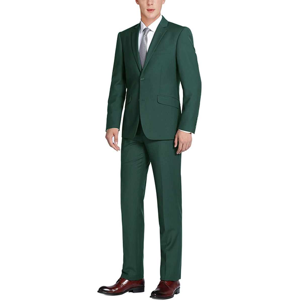 201-9 Men's 2-Piece Single Breasted Notch Lapel Suit