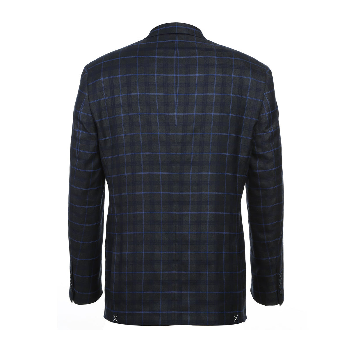 293-27 Men's Classic Fit Checked Suits