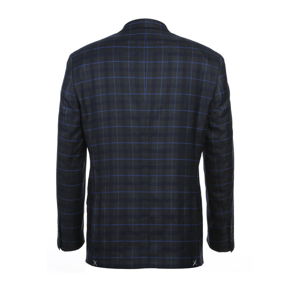 293-27 Men's Classic Fit Checked Suits
