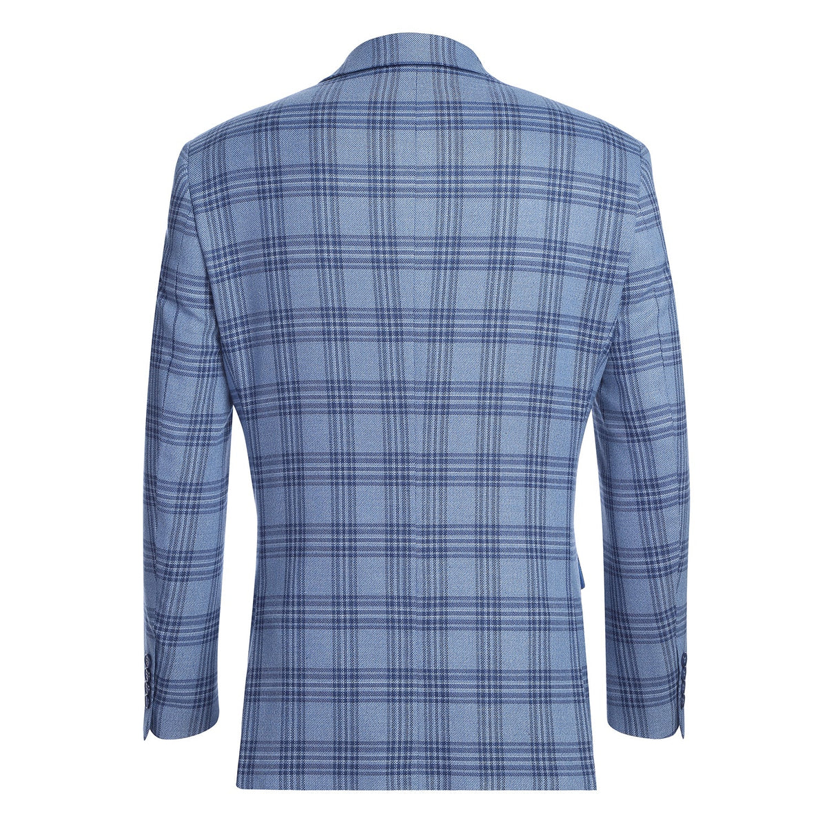 294-63 Men's New Slim Fit Blazer BLUE L42 New Slim Fit